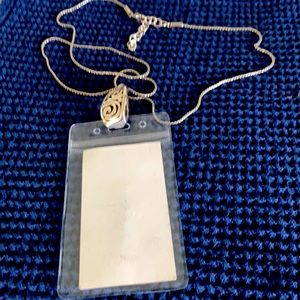 Brighton London Groove Badge Clip Holder for work ID